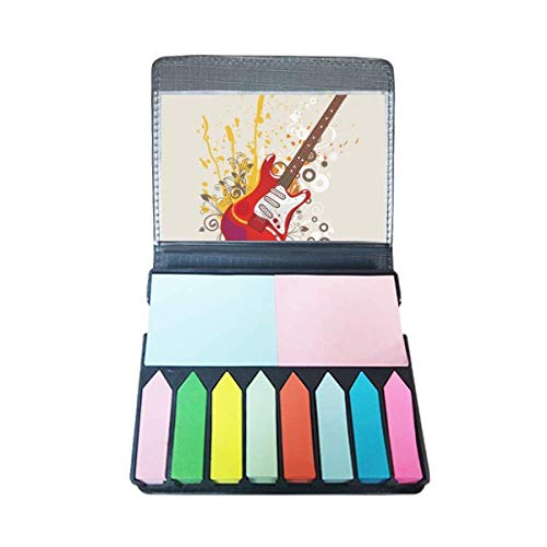 Guitare électrique marqueur note couleur pour vos moments de lecture jazz