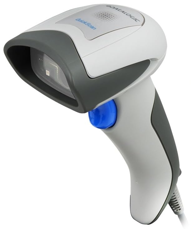 Datalogic QuickScan I qd2400 Handheld Bar Code Reader White – 1D/2D bar code readers (1D/2D; GS1-128 (UCC/EAN-128); Aztec Code; Data Matrix; MaxiCode; QR Code Qr Code, 650 nm; 0 – 360 °; 0 – 85