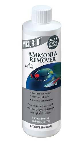 Microbe-Lift 16-Ounce Ammonia Remover for Salt and Fresh Water Tanks