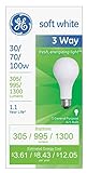 GE Lighting 97493 3 Way 30 70 100 Incandescent Light Bulb Soft White
