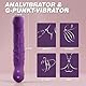 Vibration Anal Dildo Vibrator Vibratorensets mit 10 Vibrationsmodi Druckwellenvibrator Analvibratoren und G-Punkt Diloschwanz Sex Spielzeug für die Frau Frauen Sex Toy Sie Leise Bohrmaschine Klitoris