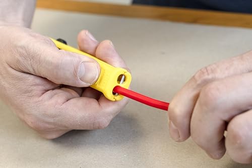 WEICON TOOLS Mini-Solar 4/6 mm², Entmanteler und Abisolierer für Photovoltaik-Kabel von 4 & 6 mm² Ø, Made in Germany