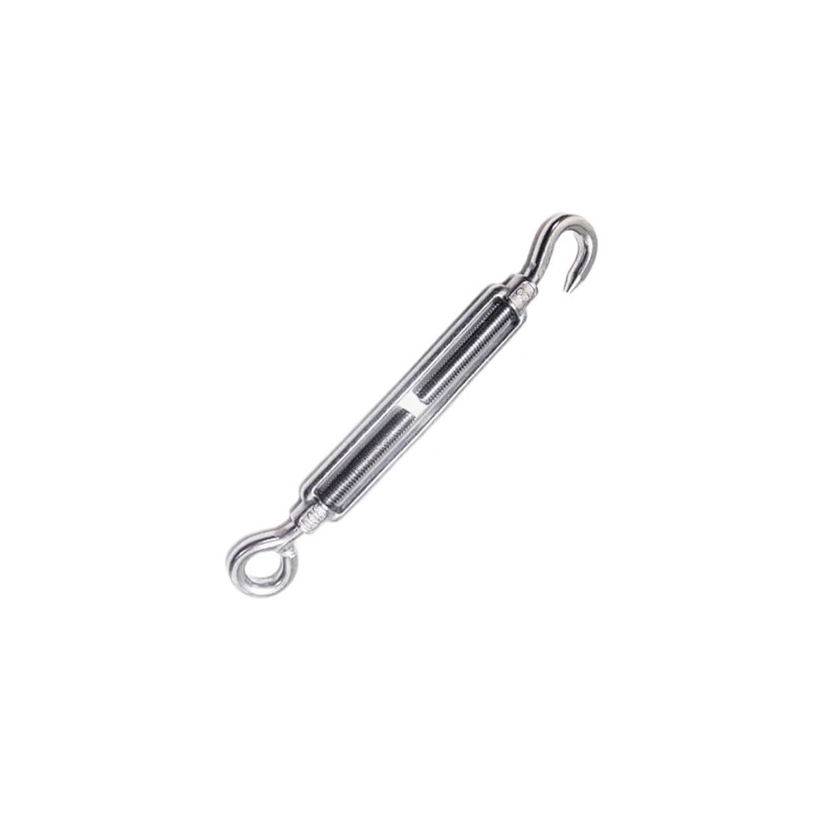 Tenditore for cavi, Tenditore for tenditori regolabile, Tenditori for cavi for tenditori da 1 pezzo, Gancio for tenditori in acciaio inossidabile M4 - M24 304(M22)