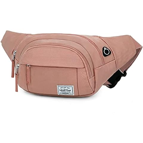 Wind Took Riñonera Mujer Impermeable Ajustable para Deportes y Viajes Cover