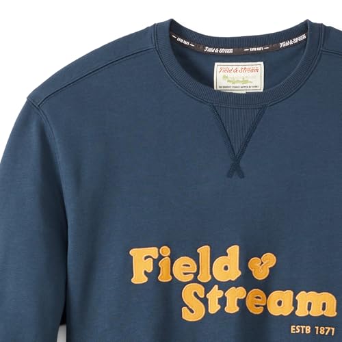 Field & Stream Men's French Terry Applique Crewneck3