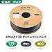 eSUN Super Tough PLA Filament 1.75mm, 3D Printer Filament PLA-ST, Dimensional Accuracy +/- 0.05mm, 1KG Spool (2.2 LBS) 3D Printing Filament for 3D Printers, Grey