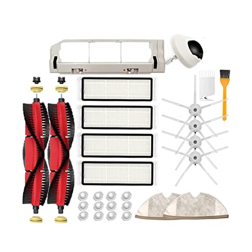 MGRAS Accessories Kits Fit for Xiaomi fit for Roborock S6 S60 S65 S5 MAX T6 Vacuum Cleaner Accessories Er Accessories Roll Brush Hoover Parts and Accessories (Color : Multicolor)