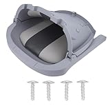 Acouto Gepolsterter Klappsitz für Boote, Flacher Boden, Bootssitz, Herunterklappbarer Bootsstuhl...