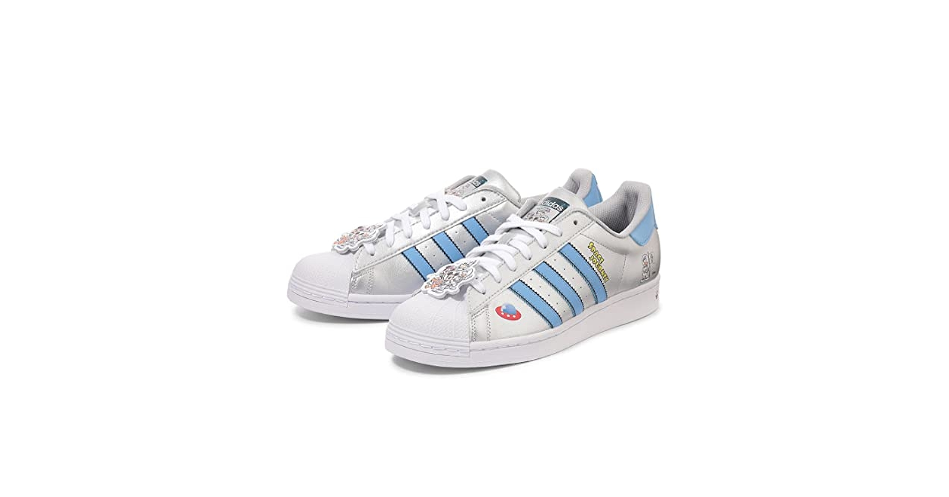 adidasディズニースパースターシルバーメタリック Amazon | [アディダス] スーパースター ディズニー SUPERSTAR