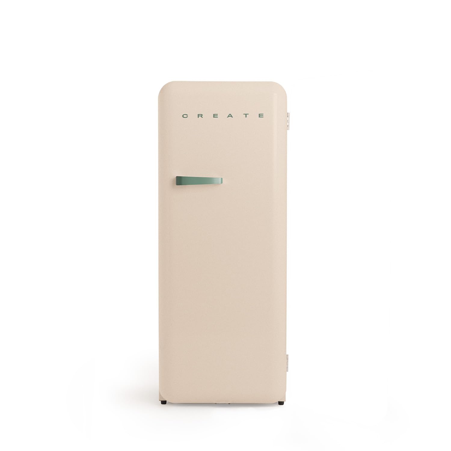 CREATE / RETRO FRIDGE 150 TERRACOTA/Frigorífico blanco roto maneta terracota con congelador 281L / 102W. bajo consumo. 150cm. 3 estantes. regulador temperatura. botellero. 60x60x150cm — view 26