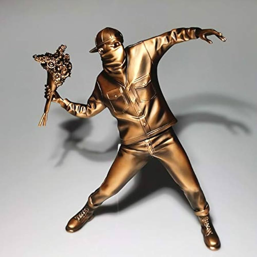 FLOWER BOMBER BRONZE STATUE ♯2 FLOWER BOMBER BRONZE STATUE # 2 | eBay