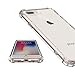 For iPhone 8 Plus Clear Case, Shamo's Clear Cover Hard Back Thin Case Shockproof Cover TPU Bumpers, Transparent Anti-Scratch Protective Covers, Shamo's (For iPhone 8 Plus/7 Plus)