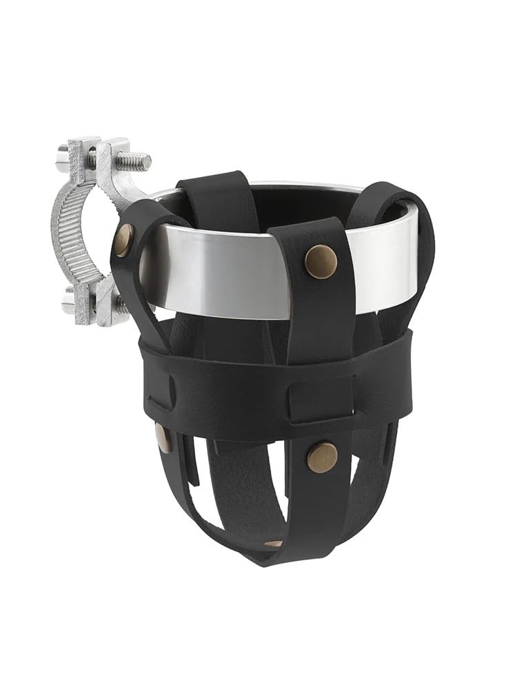 Flaschenhalter Motorrad Motorrad Getränkehalter PU Fahrrad Lenkerhalterung Für Universal