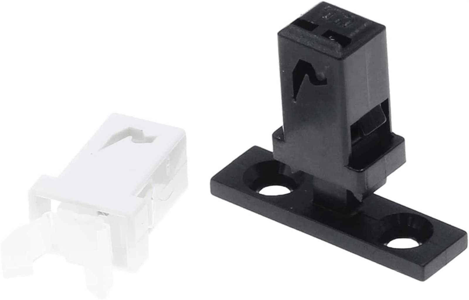 Interruptor Micro interruptor 100 Uds PR-001 cerradura de puerta pequeña interruptor de bloqueo for decodificador de aire acondicionado MS TV EVD cubierta de puerta de DVD interruptor electronico (Co