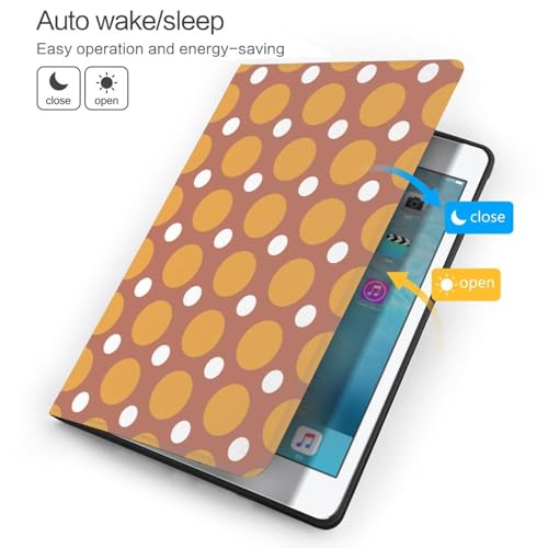 Étui iPad 10.2 floral bohème pour iPad 9e/8e/7e génération avec support folio - 3