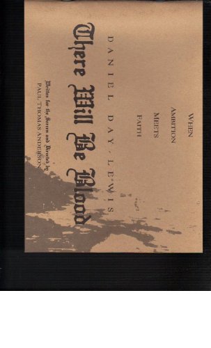 映画パンフレット　「ゼア・ウィル・ビー・ブラッド」監督ポール・トーマス・アンダーソン　出演ダニエル・デイ＝ルイス、ポール・ダノのサムネイル