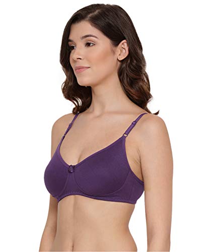 Image of Lyra Women's Cotton Non Padded Wire Free T Shirt Bra