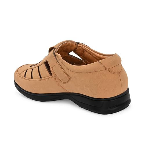 Image of Vellinto LUXON Ethnic Roman sandal II Stylish Synthetic Leather Sandals