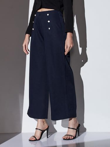 Image of Globus Women Trouser (8909389033390 Navy 30)