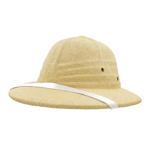 Straw Hat with Adjustable Headband