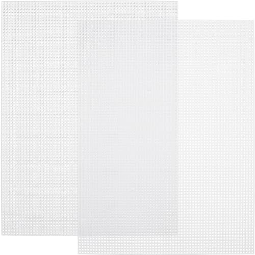 Image of Pndeyo 2 Sheets White Fursuit Eyes Mesh, Waterproof PVC Eye Mesh Sheet, Printable Blank Plastic Canvas for Furry Cosplay Props Fursuits Handicrafts Making