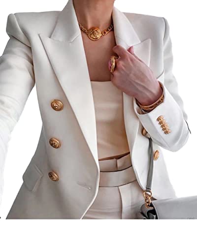 Womens Blazer Casual Business Coat Draped Open Front with Pocket4