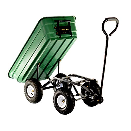 Cobra GCT200P TIPPING GARDEN CART GARDEN BARROW PUSH TOW TRACTOR