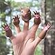 Yolococa Handi Squirrel Eichhörnchen Fingerpuppe Realistisch Tier Neuheit Spielzeug für Kinder Erwachsene