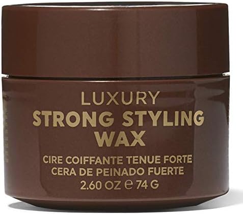 RICH by Rick Ross Luxury Strong Styling Wax for Men with All Hair Types - Hydrating & Rejuvenating - Strong Hold & Smooth Matte Finish, No Grease, No Shine, 2.6 Oz