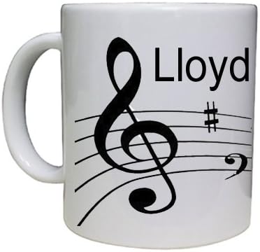 Personalized Custom Music Mug Black and White - Custom Mug