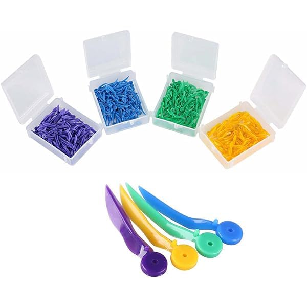 Plastic Wedges Box Of 100 Pieces SET OF 2 BOX-image-38