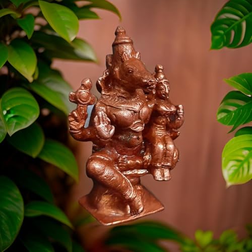 Image of Copper Lakshmi Varahar Idol 1.7 in | 50g