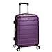Rockland Melbourne Hardside Expandable Spinner Wheel Luggage, Purple