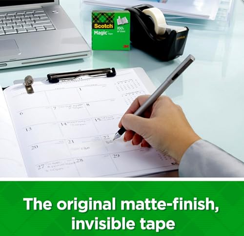 Tape Dispenser Magic Desktop Black image 4