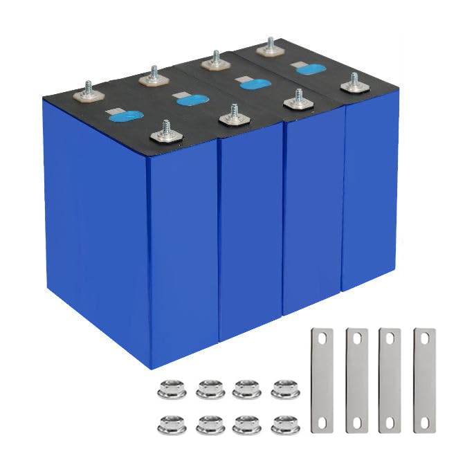 HiXiMi EVE LiFePO4 Cell 3.2V 330Ah Battery Lithium Iron Phosphate, Charge/Discharge Rate 1C, Support Multiple Series or Parallel DIY Battery Packs