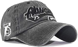 CheChury Distressed Baseball Cap for Men Women Washed Cotton Sun Cap Snapback Vintage Trucker Cap Casual Sport Outdoor Unisex Do Old Hat