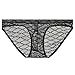 Mens Lingerie Mesh Low Rise Stretchy Sheer Underpants Support Pouch Fashion Breathable See Through Comfort Sexy Briefs