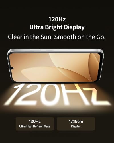 Image of OPPO A6c 4G (Feather White, 4GB RAM, 128GB Storage) | 7000mAh Long-Lasting Battery | 120Hz Ultra Bright Display | IP64 Protection | 13MP Camera- with No Cost EMI /Additional Exchange Offers.