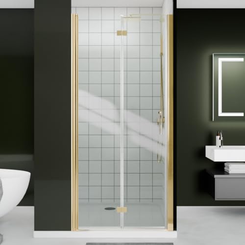 ComfyStyle Frameless Bifold Shower Door image