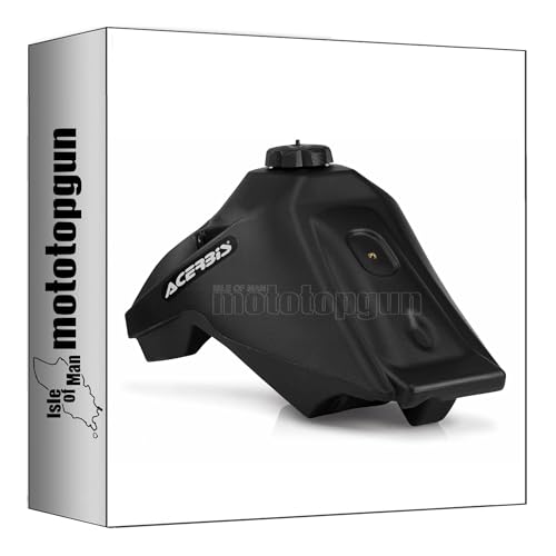 Tanque negro Acerbis para viajes largos en rutas todoterreno con Honda CRF 250 L-M