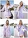 AlvaQ Womens Sundress Casual V Neckline Long Sleeve Floral Print Mini Dress Bohemian Fashion Skater A Line Ruffle Swing Dresses Pink X-Large