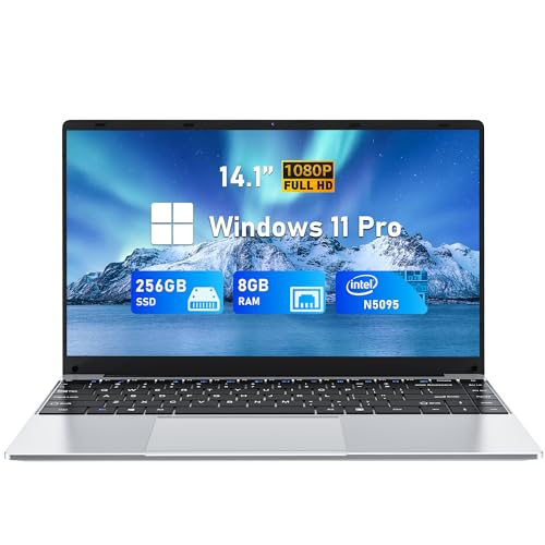Image of NIAKUN Laptop, Window 11 Pro Laptop Computer 2026, 15.6 Inch Lap Top, N5095 Laptop Computer, 8GB RAM 512GB SSD, WiFi 2.4G+5G, BT 4.2, Mini HDMI