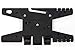Spool Tool (Black) – The Ultimate Paracord Tool for Your Bug Out Bag, Survival Kit or Paracord Crafts. Holds up to 100' of Paracord!!