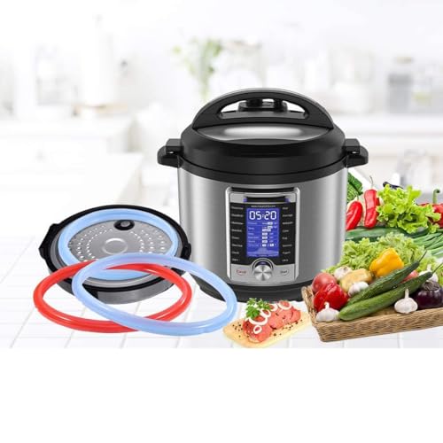 Anillos de Sellado de Silicona para Olla a Presión Instant Pot, Repuesto para 8QT miniatura 2