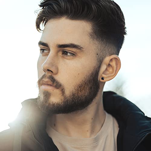 Kakonia 8 Paia di Orecchini a Bottone Magnetici