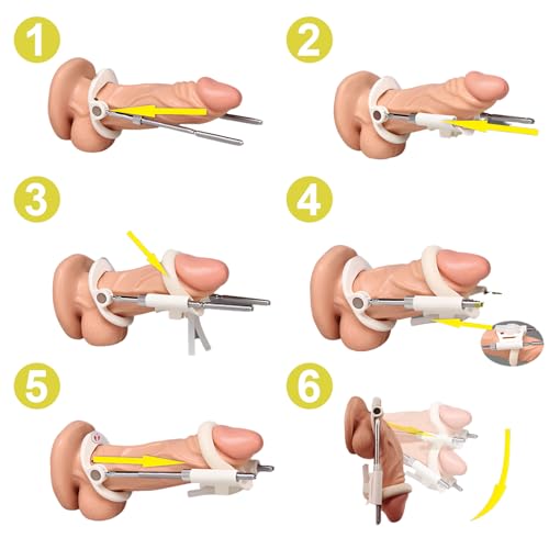Agrandir le pénis efficacement avec cet extenseur gaine M - 6