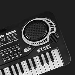 HEMOTON 2 Pièces 61 Enfants Piano Multifonction Orgue Électronique Claviers Électroniques 61 Touches Orgue Électronique avec Microphone Jouet Enfant – Image 7