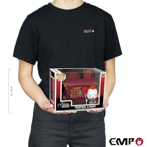 Ça : Bienvenue à Derry Figurine POP! Pennywise & Wagon 9 cm - vue 4