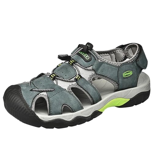Sandales de sport outdoor pour homme bout fermé gris 43 EU