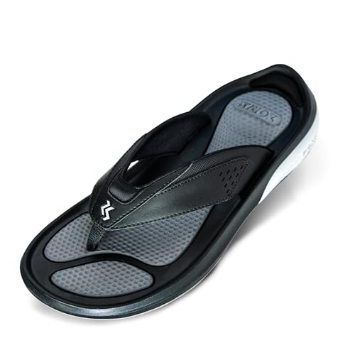 ZORIZ Zoomy Golf Sandals - Unisex Golf Flip Flops With Removable Tornado Golf Cleats - Mens and Womens Sandals for Walking, Beach, or Sports